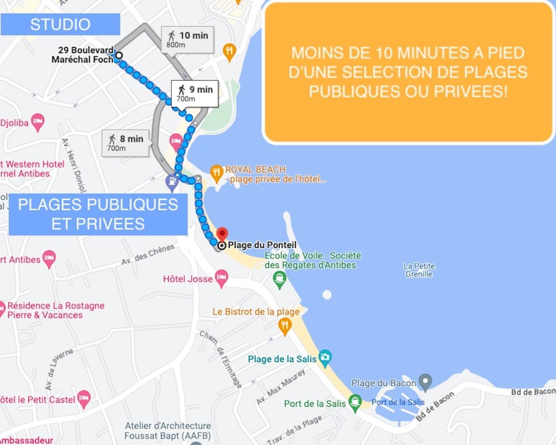 Pws Antibes, Provence-Alpes-Cote-D'Azur, Studio Exteriör bild